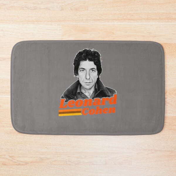 Item preview, LEONARD-COHEN--RETRO-COLOR-STRIPE-PORTRAIT-FAN-TRIBUTE designed and sold by MaxCHoehne.