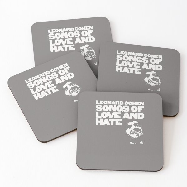 Item preview, LEONARD-COHEN--SONGS-OF-LOVE-AND-HATE-T-SHIRT designed and sold by MaxCHoehne.