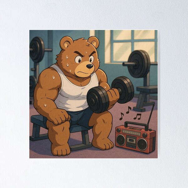 Item preview, Work Out Tunes designed and sold by BearhouseRadio.