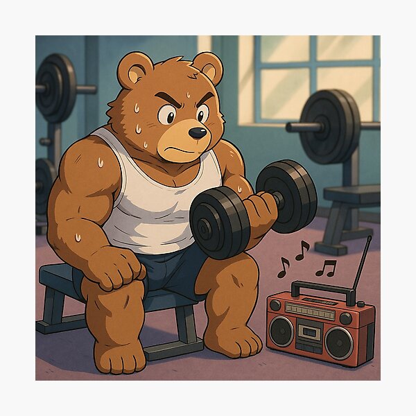 Item preview, Work Out Tunes designed and sold by BearhouseRadio.