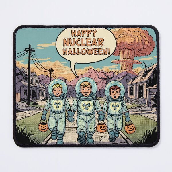 Item preview, Happy Nuclear Halloween designed and sold by SubliHardDraws.