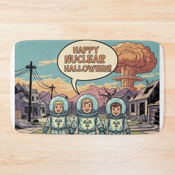 Item preview, Happy Nuclear Halloween designed and sold by SubliHardDraws.