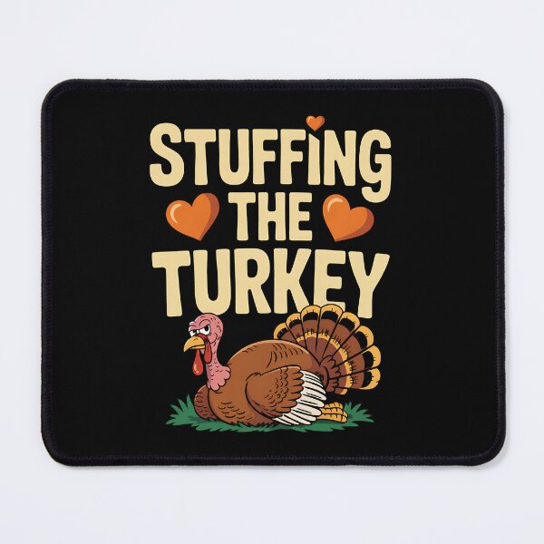 Item preview, I Love Stuffing The Turkey Couple Matching Thanksgiving designed and sold by BakeryDozen.