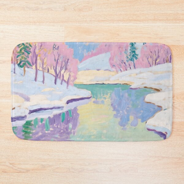 Item preview, Pink Forest Reflected in Winter Water designed and sold by Lizetteh.