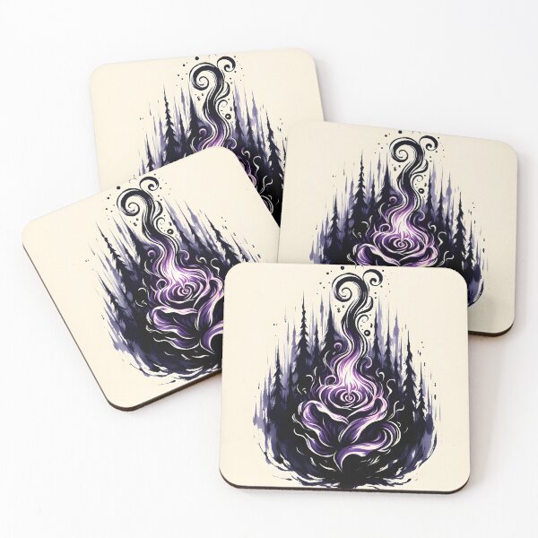 Item preview, Purple Flame and Flower, Ai Generated Art  designed and sold by ACC .