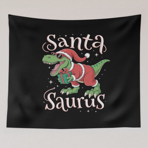 Item preview, Santa Saurus Christmasaurus Boys Christmas Dinosaur Dino designed and sold by MinaReinger.