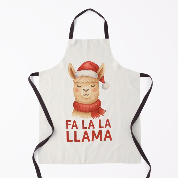 Item preview, Fa La La Llama — Cute Christmas Pun Illustration designed and sold by Ombrya.
