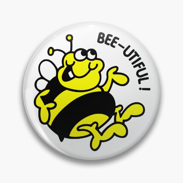 Item preview, Bee-utiful! – Classic 80s Scratch-and-Sniff Sticker designed and sold by TheDisloyalists.