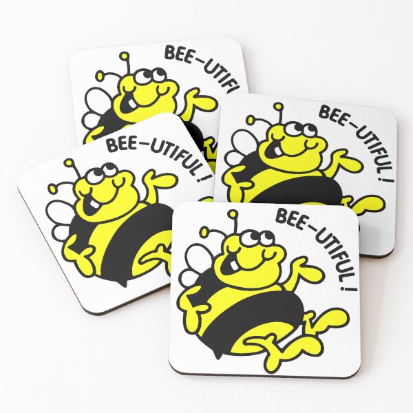 Item preview, Bee-utiful! – Classic 80s Scratch-and-Sniff Sticker designed and sold by TheDisloyalists.
