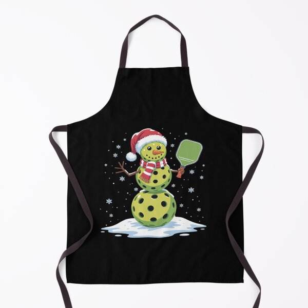 Item preview, Santa Hat Snowman Xmas Funny Pickleball Lover Christmas designed and sold by FranzFriesen.