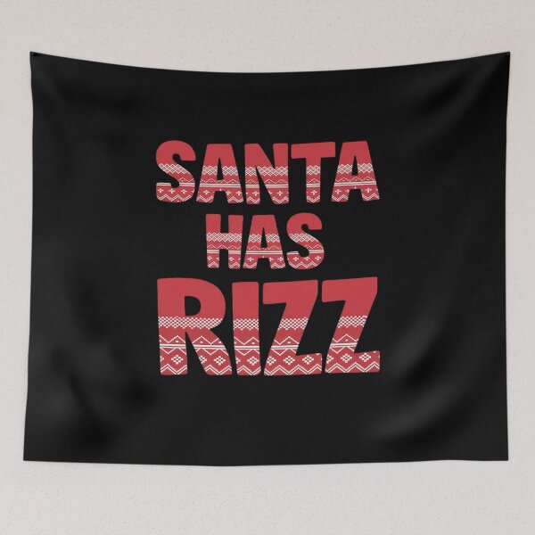 Artikelvorschau, Santa Has Rizz - Lustiger Gen Alpha Slang Weihnachtslehrer entworfen und verkauft von HaileyRobel.