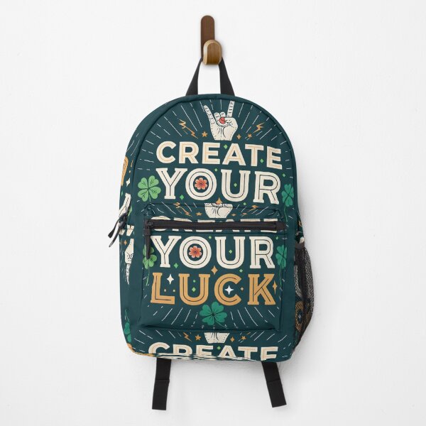 Item preview, Create Your Luck – Bold Inspirational Streetwear Design designed and sold by SaicoGN.