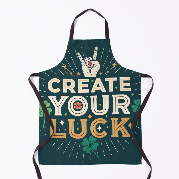 Item preview, Create Your Luck – Bold Inspirational Streetwear Design designed and sold by SaicoGN.