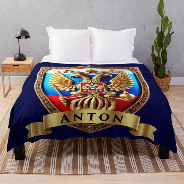 Artikelvorschau, Anton Heritage Crest, Russland-Schild entworfen und verkauft von Highlandkings.