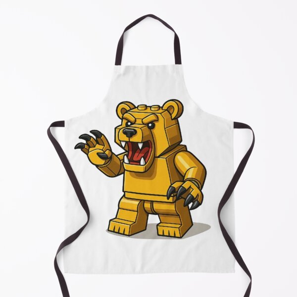 Item preview, LEGO Bear – Fierce Roaring Edition designed and sold by GlowAIDesigns.
