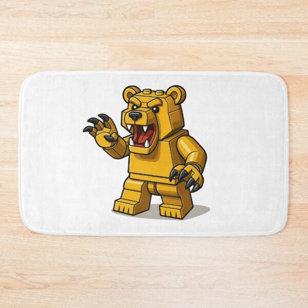 Item preview, LEGO Bear – Fierce Roaring Edition designed and sold by GlowAIDesigns.