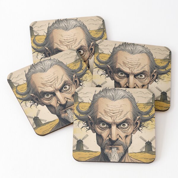Item preview, Illustration from the madness of Miguel de Cervantes's 'Don Quixote of La Mancha' designed and sold by Filologica.
