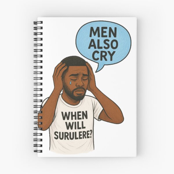 Item preview, Men Also Cry Design designed and sold by Adanne Chukwudi.