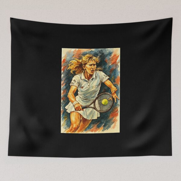 Item preview, Steffi Graf Legend Tennis Player designed and sold by Sarcastic designs.