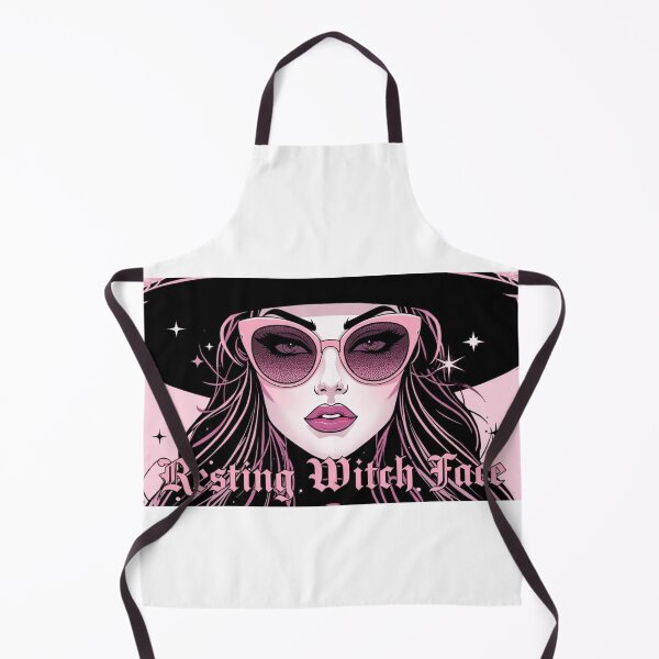 Item preview, Resting Witch Face – Glam Witch Aesthetic Halloween Art designed and sold by HustlingMom.