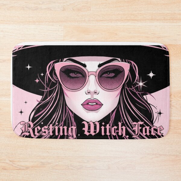Item preview, Resting Witch Face – Glam Witch Aesthetic Halloween Art designed and sold by HustlingMom.