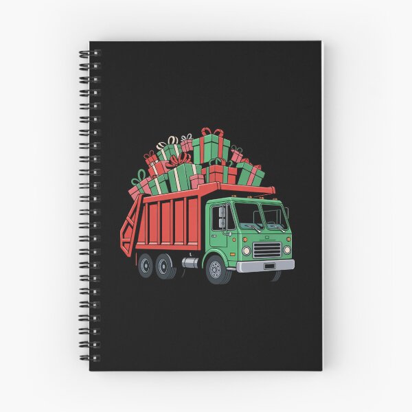 Item preview, Garbage Truck Xmas Christmas Winter designed and sold by cosmicncozyS.