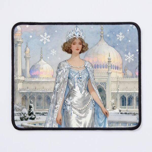 Item preview, Goddess Queen of Snow. Christmas Victorian. Yule. Royal Pavilion. Brighton designed and sold by SoniaSarkali.