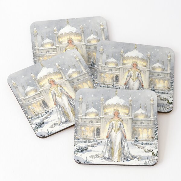 Item preview, Goddess Queen of Snow. Christmas Victorian. Yule. Royal Pavilion. Brighton designed and sold by SoniaSarkali.