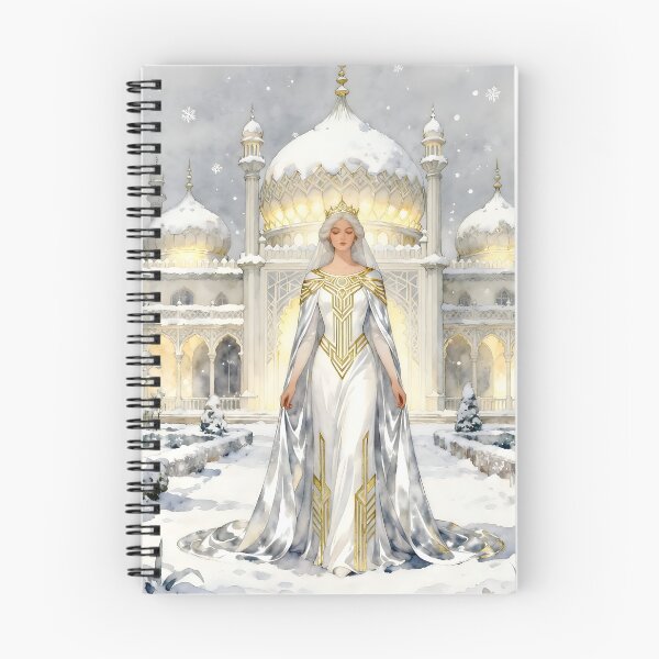 Item preview, Goddess Queen of Snow. Christmas Victorian. Yule. Royal Pavilion. Brighton designed and sold by SoniaSarkali.