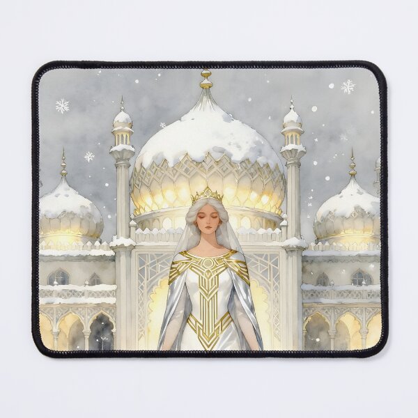 Item preview, Goddess Queen of Snow. Christmas Victorian. Yule. Royal Pavilion. Brighton designed and sold by SoniaSarkali.