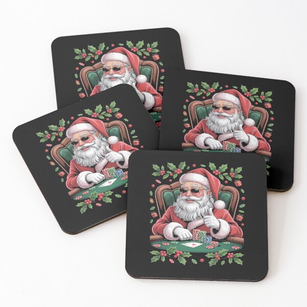 Item preview, Poker Santa Poker Player Ugly Christmas Sweater designed and sold by RayArmstrong.