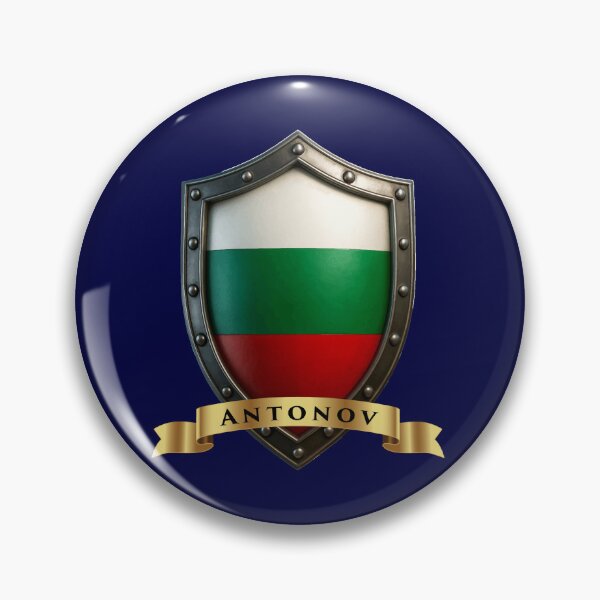 Artikelvorschau, Antonov Heritage Crest, Bulgarien Schild entworfen und verkauft von Highlandkings.