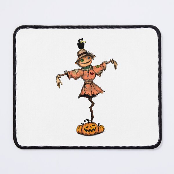 Item preview, Scarecrow & Pumpkins designed and sold by Drawingvild.