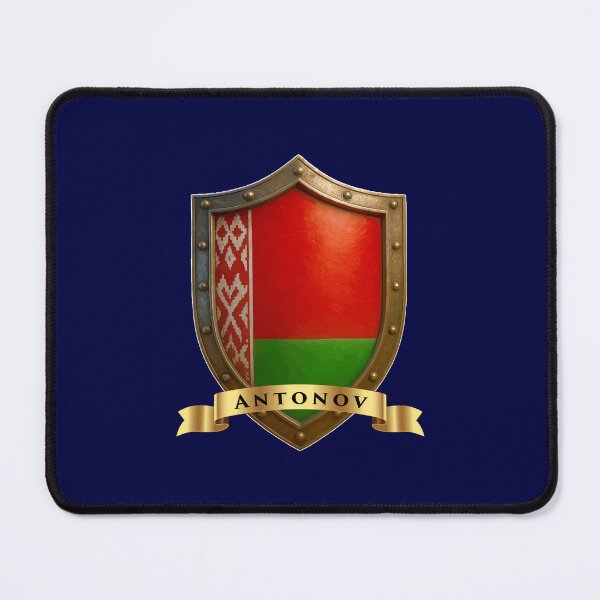Item preview, Antonov Heritage Crest, Belarus Shield designed and sold by Highlandkings.