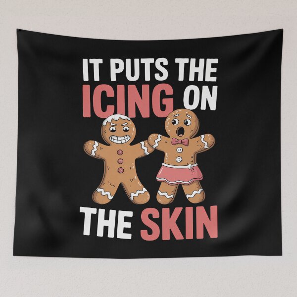 Item preview, Gingerbread Christmas Horror Joke designed and sold by cosmicncozyS.