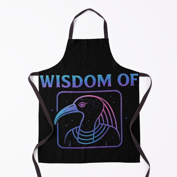 Item preview, Thoth Egyptian God of Wisdom – Ibis Head Line Art designed and sold by Eye Of Horus.