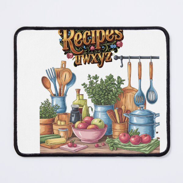 Item preview, Recipes – Cozy Kitchen Art | Cooking, Baking & Culinary Inspiration Design for Food Lovers designed and sold by Zvex_01.