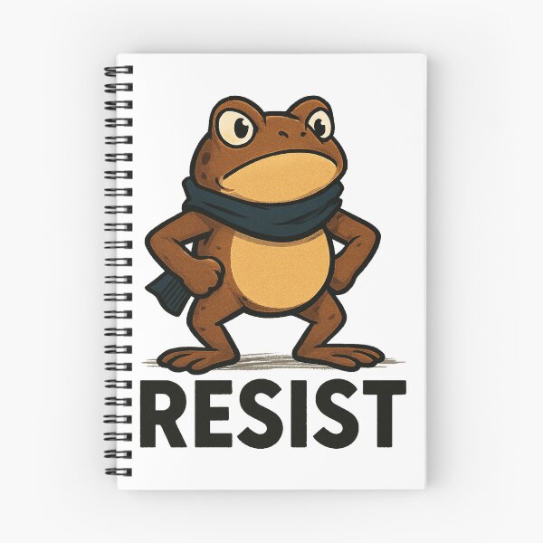 Artikelvorschau, Resist Frog, Portlandfrosch lustig entworfen und verkauft von AddlPoolart.