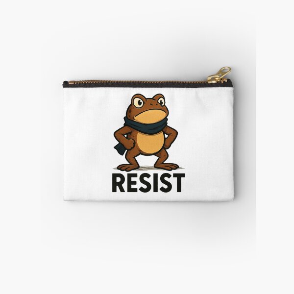 Artikelvorschau, Resist Frog, Portlandfrosch lustig entworfen und verkauft von AddlPoolart.