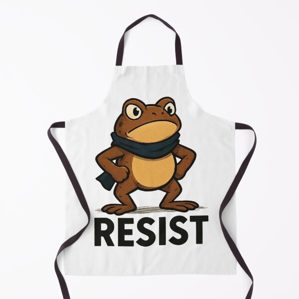 Artikelvorschau, Resist Frog, Portlandfrosch lustig entworfen und verkauft von AddlPoolart.