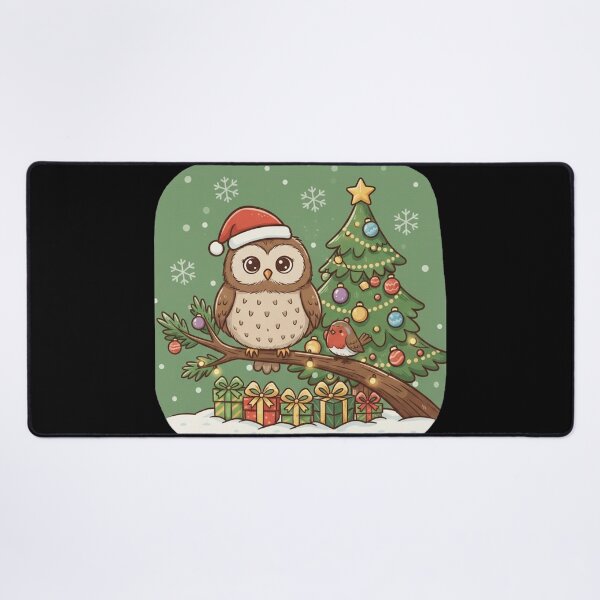 Item preview, Cute Christmas Owl designed and sold by HobbyShopForYou.