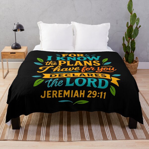 Item preview, Jeremiah 29:11 For I Know The Plans I Have For You designed and sold by plushism.