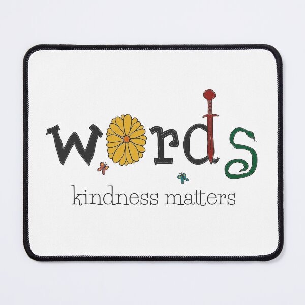 Item preview, Words - Kindness Matters designed and sold by Natasha Prose Illustrations.