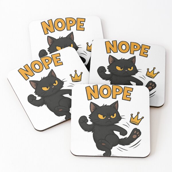 Artikelvorschau, keine Könige in Amerika Resist Frog, Portland Frog Lustige schwarze Katze entworfen und verkauft von AddlPoolart.