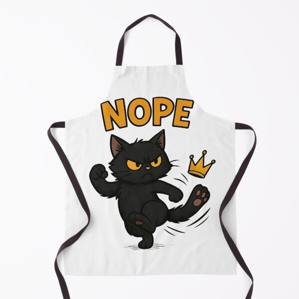 Artikelvorschau, keine Könige in Amerika Resist Frog, Portland Frog Lustige schwarze Katze entworfen und verkauft von AddlPoolart.