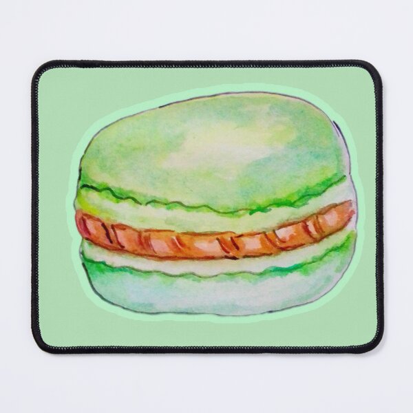 Item preview, Sweet Macaron dessert watercolor food illustration Art designed and sold by happiartworks .