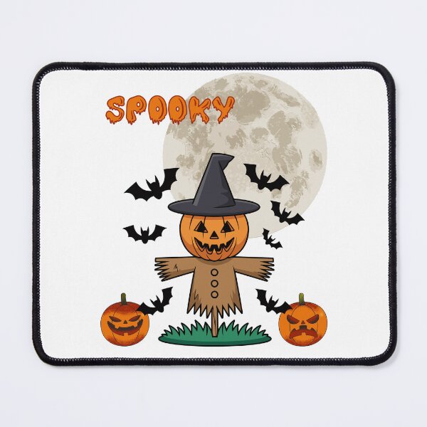 Item preview, Halloween. Spooky Scarecrow And Huge Moon. designed and sold by Dinasshop.