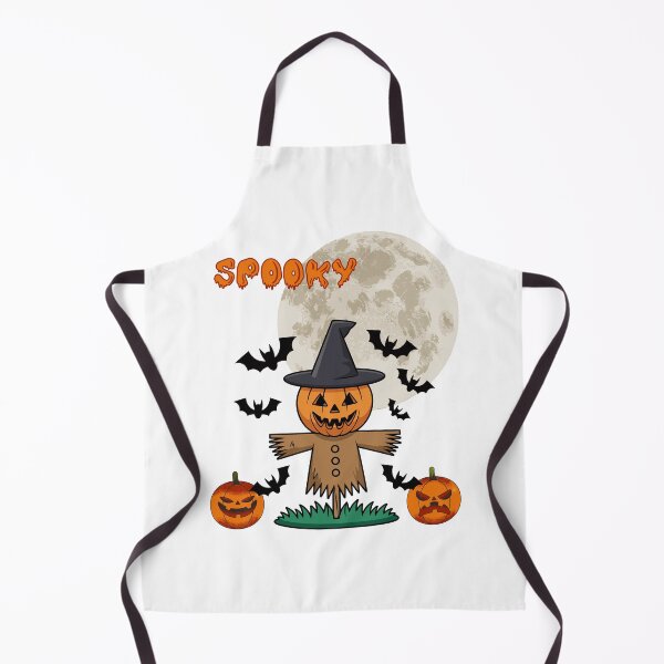 Item preview, Halloween. Spooky Scarecrow And Huge Moon. designed and sold by Dinasshop.