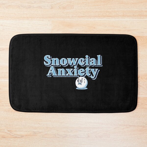 Item preview, Snowcial Anxiety Funny Snowball Winter Social Introvert designed and sold by VinsendDraconi.