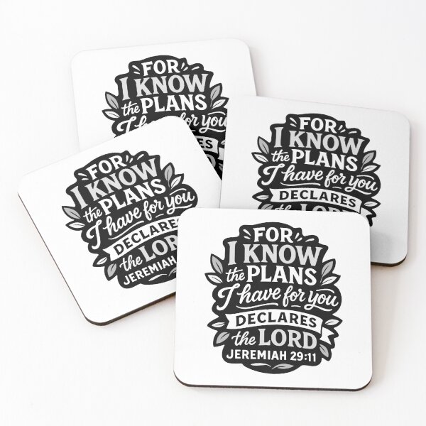 Item preview, Jeremiah 29:11 For I Know The Plans I Have For You designed and sold by plushism.
